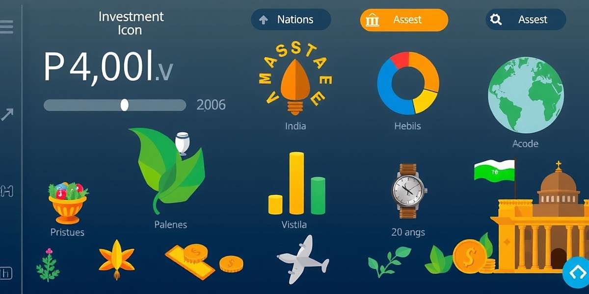 Investment Icon India - Portfolio Management Screen Investment Icon India gameplay showing portfolio management with Indian assets